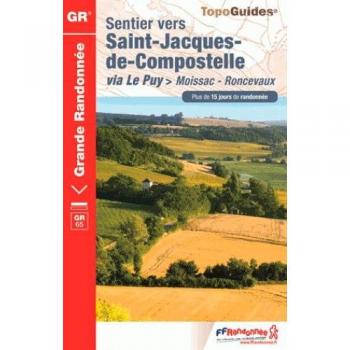 Guía de Senderismo GR65: Camino de Santiago - Moissac a Roncevaux (Más de 15 días)