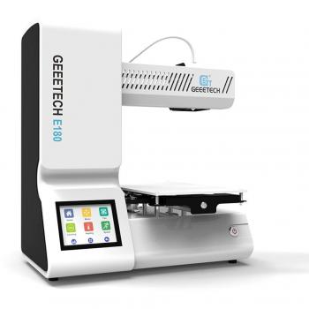 Geeetech impresora 3D E180, Impresora 3D Mini Módulo Wifi 3D incorporado con recuperación de fallas de energía, Pantalla táctil a todo color de 3.2 y aplicación EasyPrint 3D