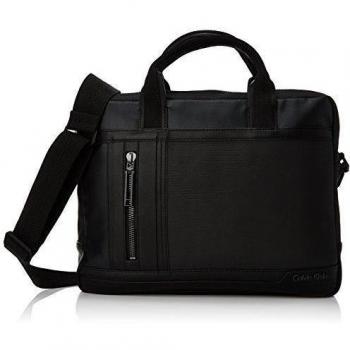 Calvin Klein Ethan Laptop Bag - Bolsa De Mano para hombre, black 1, talla onesize