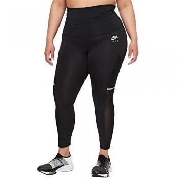 NIKE W NK Air DF 7_8 Tight Leggings, Women's, Black/White/Reflective silv, S