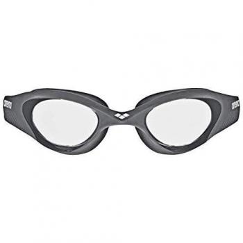 Arena The One Unisex Swimming Goggles - Clear Grey White, Anti-Fog, UV Protection