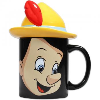 Taza 3D Disney Pinocho Half Moon Bay 400ml