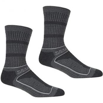 Regatta Womens Samaris 3 Season Sock - 2 Pack, Briar Light Steel, Size: UK 3-5