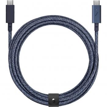 Cable USB-C a USB-C Pro Native Union 2,4 m Azul
