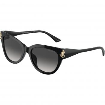 Jimmy Choo JC5018U 50008G Anteojos de Sol para Mujer Negros, 54 Lentes de Sol, Gafas de Sol para Mujer Negras