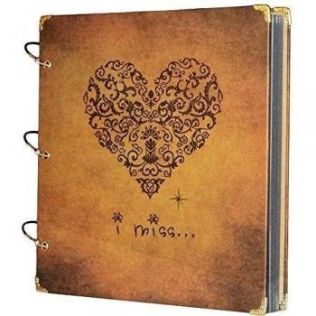 VStoy Scrapbook Vintage Photo Albums Dandelion Printed Surface Ideal Valentines Day Gifts