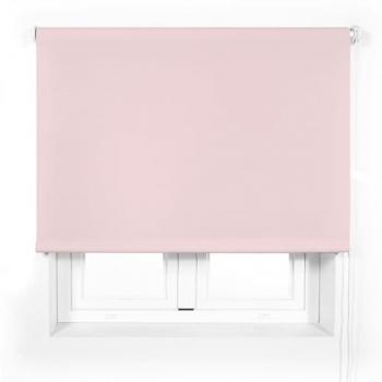 Estor Enrollable Translúcido Premium a Medida - Color Rosa 145x165 cm - Diseño Elegante y Práctico