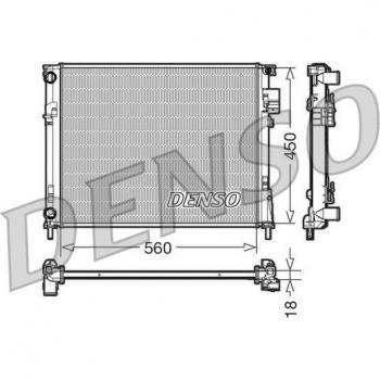 Radiador de Refrigeración del Motor Denso DRM23095