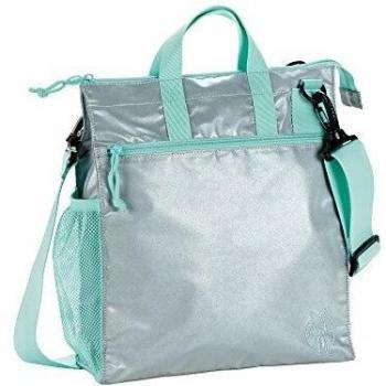 Lässig 1107001406 Bolsa bandolera para pañales. gris Full reflective grey