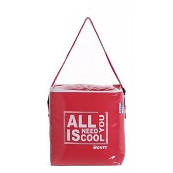 Nevera Portátil Arditex 'Todo lo que Necesitas es Fresco' de PVC Resistente y Espaciosa para Camping - 22 x 14 x 25 cm