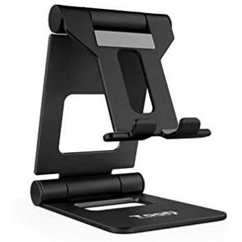 TOOQ PH-KEOPS-Noche - Soporte de sobremesa Ajustable para teléfono / Tablet hasta 10”
