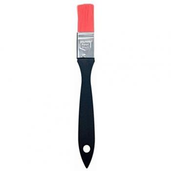 Pincel de repostería antiadherente de nylon 3.5 cm rojo/negro