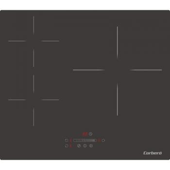 Corberó CCIM3374SL Placa de Inducción 3 Zonas con Función Booster 56cm Color Negro