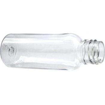 10 ml/15ml/20ml/30 ml rellenable Pet Plástico Transparente Botella de aceite esencial con Negro Tapa Pack de 6