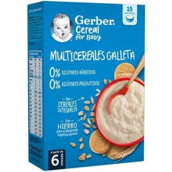 Galletas Multicereales Gerber 0% Azúcares 270g