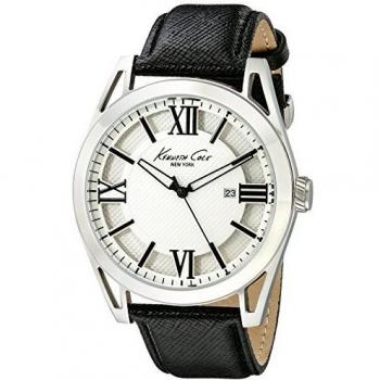 Kenneth Cole Reloj analogico para Hombre de Cuarzo con Correa en Piel IKC8072