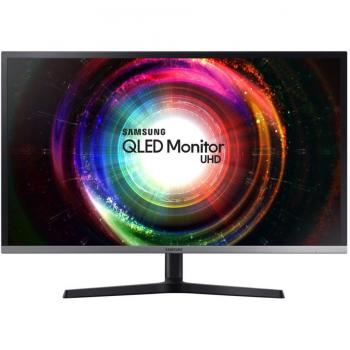 Samsung U32H850 32 QLED Monitor UltraHD 4K, VA LCD, 60Hz, 4ms Response Time, Brightness 250 cd/m², Contrast Ratio 3000:1, HDMI/USB Ports with PIP/PBP Features - Black