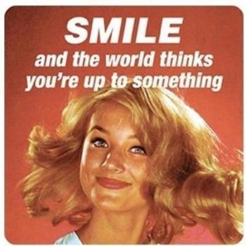 Smile y del monde-ci You 'Re quelque chose hasta 1 posavasos