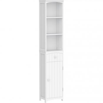 Armario Columna Multiusos Blanco para Cuarto de Baño