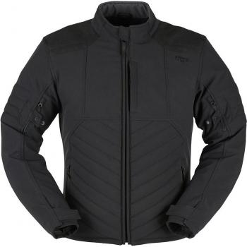 Furygan Chaqueta de Moto ICE Track Negro - Chaqueta textil para motocicleta, color negro, talla L