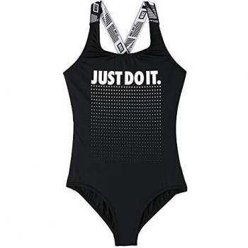 Nike Crossback One Piece Bañador, Niñas, Black, S