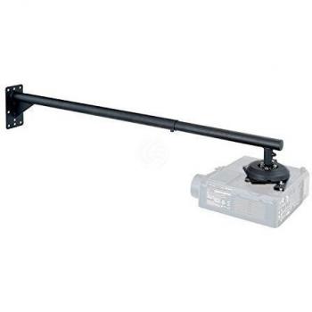 BeMatik - Soporte de proyector para pared, extensible 110-166 cm