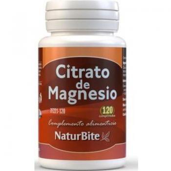 NaturBite Citrato de Magnesio 120 Comprimidos - 400mg