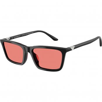 Gafas de Sol Emporio Armani EA4239U 501784 Acetato Negro Rosa Cuadradas 55mm para Mujer