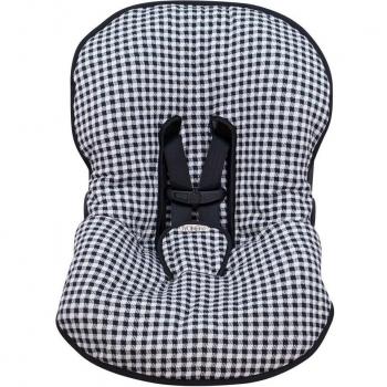 Funda Acolchada Universal Jyoko para Silla de Coche Grupo 0 y 1 - Transpiración y Regulación de Temperatura, Diseño Vichy