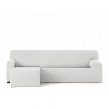 Funda para chaise longue de brazo corto izquierdo Eysa BRONX Blanco 110 x 110 x 310 cm