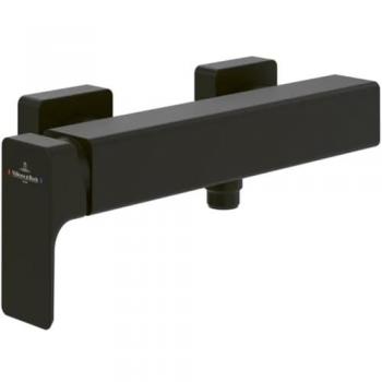 Mezclador de Ducha Mecánico Villeroy & Boch Subway 3.0 Negro Mate con Protección Antirretorno y Montaje en Pared