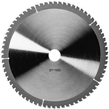 Dewalt DT1919-QZ Hoja para Sierra Circular sin Cable 165 x 20 mm 48D para Acero Inoxidable MMJ +10º
