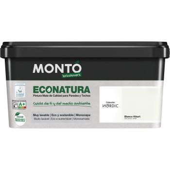 Pintura Plástica Mate Eco Natura Sostenible 4L Blanca