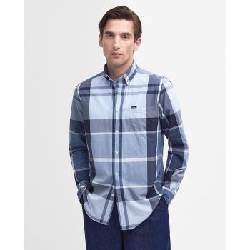 Barbour Harris Tailored Shirt - Berwick Blue Tartan - Male - Size: M