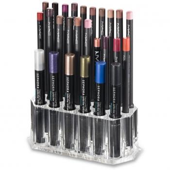 byAlegory Premium Acrylic Eye and Lip Liner Organizer with 26 Compartments