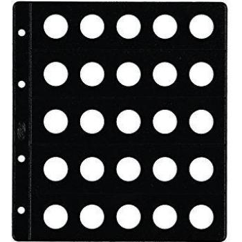 PARDO 77400 - Pack de 12 fundas monedas tipo claraboya, 25 alojadores