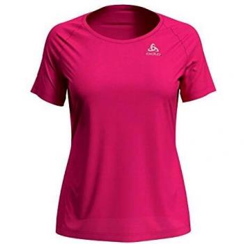 Odlo T-Shirt S/S Rundhalsausschnitt Element Licht Camiseta para Mujer, Rote Beete Lila, XX-Large