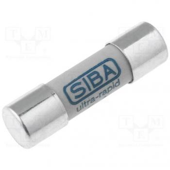Fusible Cilíndrico SIBA URZ 16A aR 600V 10x38mm
