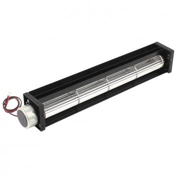 sourcingmap® DC 12V 0,27A de flujo cruzado ventilador de refrigeración del cambiador de calor del amplificador fresco de Turbo 30x290mm