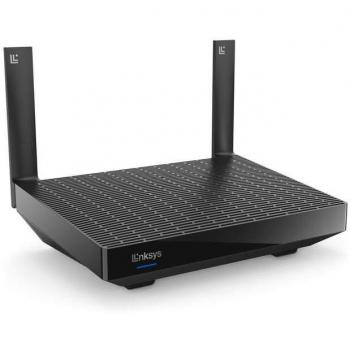 Linksys MR2000 Router Inalámbrico Mesh WiFi 6 Dual Band Gigabit Ethernet Doble Banda (2.4 GHz / 5 GHz) Negro