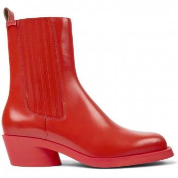 CAMPER Bonnie Women's Red Smooth Leather Boots - Size 40