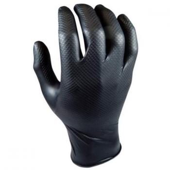 Juba - Guante Desechable Nitrilo Ngr.Grippaz 580 Nr S