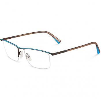 Etnia Barcelona Tesla BRBL Men's Eyeglasses Brown Size 55 - Blue Light Block Available (Frame Only)