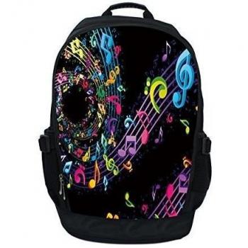 LUXBURG® 17 Mochila para ordenador portátil - Vórtice de música