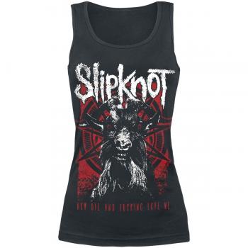 Slipknot Goat Thresh Top Mujer Negro M