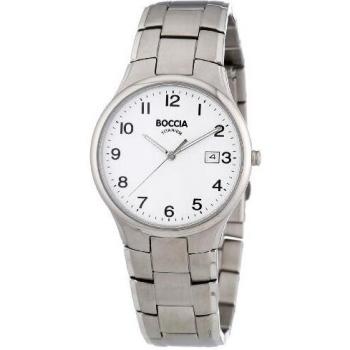 Reloj de Hombre Boccia Titanium 3512-08 - Analógico, 36mm, Color Plata, Resistencia al Agua 5ATM