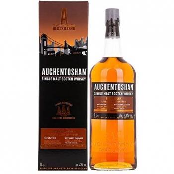 Whisky Escocés Single Malt Auchentoshan Dark Oak 43% 1,0L en caja de regalo