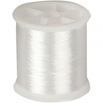 Hilo de Coser Transparente de Nylon, 100 Metros, 1 Rollo