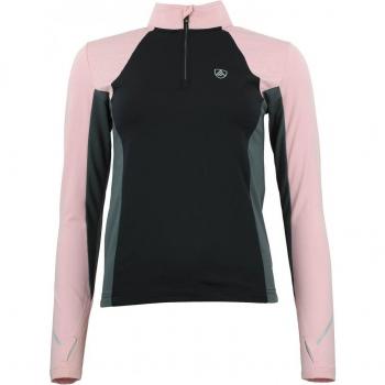 Peak Mountain Women's 1st Skin Long Sleeve Zip T-Shirt