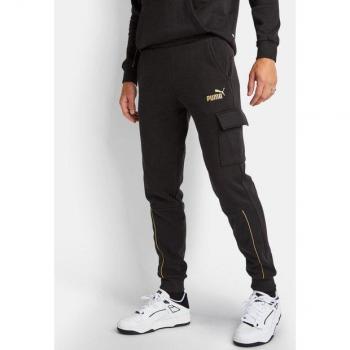 Pantalón de Chándal Puma Ess+ Minimal Gold Negro Hombre